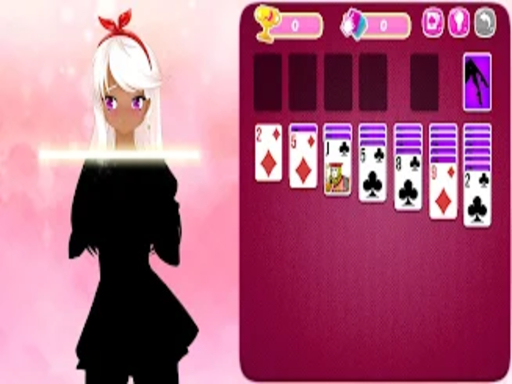 Solitaire Girls 2 online game screenshot