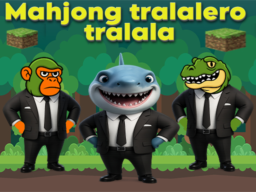 Mahjong tralalero tralala online game screenshot