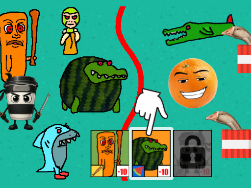 Italian Neuro Beast Battle Defense online game screenshot