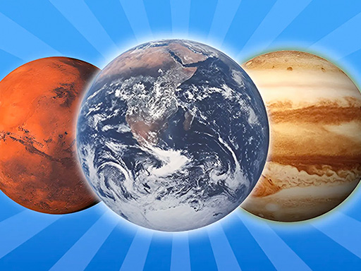 Merge the Planets: 2048! online game screenshot