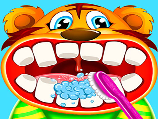 Baby Panda Dentist Care online game screenshot