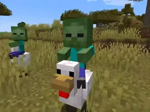 Chicken Jockey hidden lava chicken 2 online game screenshot