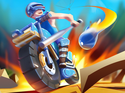 Moto Attack online game screenshot