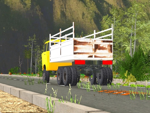 Impossible Cargo Truck Driver 2025 online game screenshot