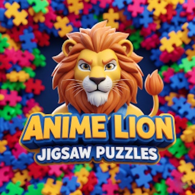 Anime Lion Jigsaw Puzzles online game screenshot