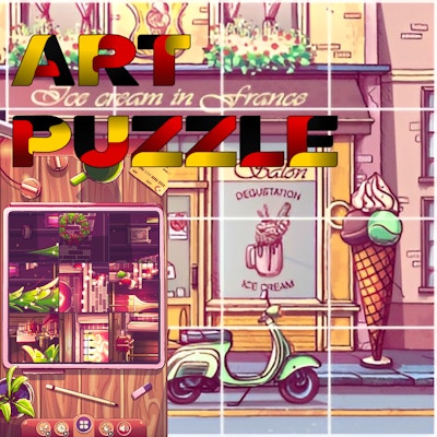 Art Puzzle online game screenshot