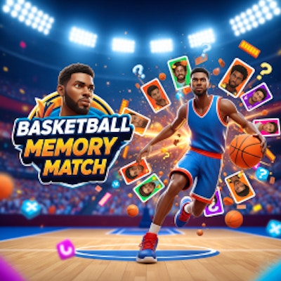 Basketball Memory Match online game screenshot