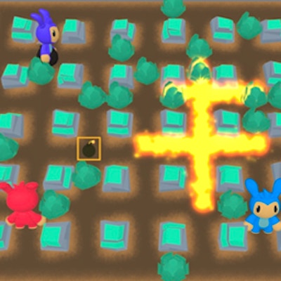 Blast Frenzy Bomber Clash online game screenshot