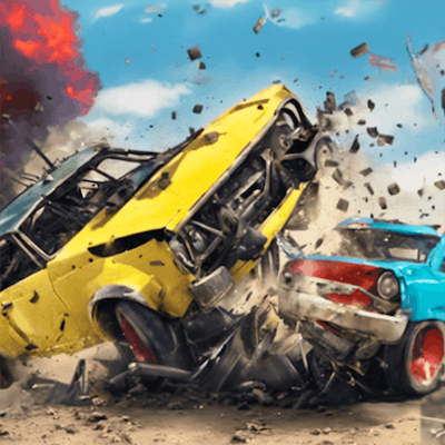 Demolition Derby Life online game screenshot