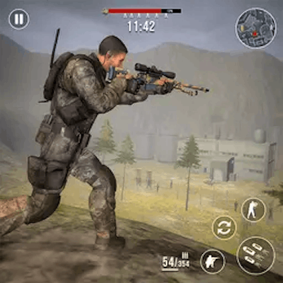 FPS Sniper Shooting: Production Facility online game screenshot