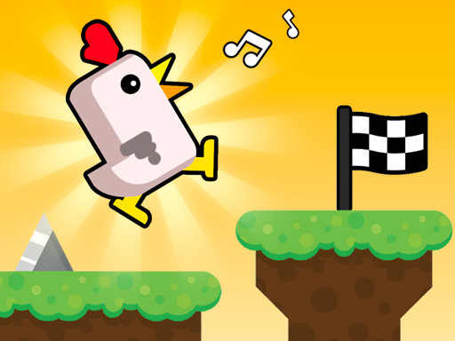 Chicken Scream Race online game screenshot