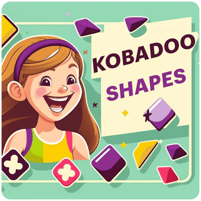 Kobadoo Shapes online game screenshot