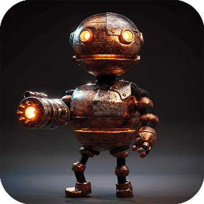 Robo-Butcher online game screenshot