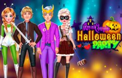Royal Couple Halloween Party online game – 5 Quick Kids Wins