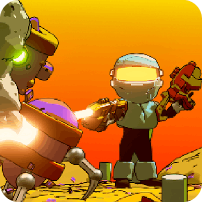 Run Gun Robots online game screenshot
