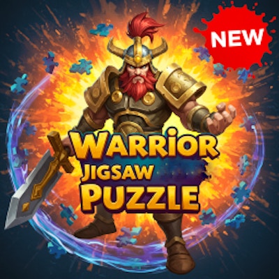 Warrior Jigsaw Puzzle online game screenshot