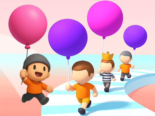 Balloon Heroes: Run & Rise online game screenshot