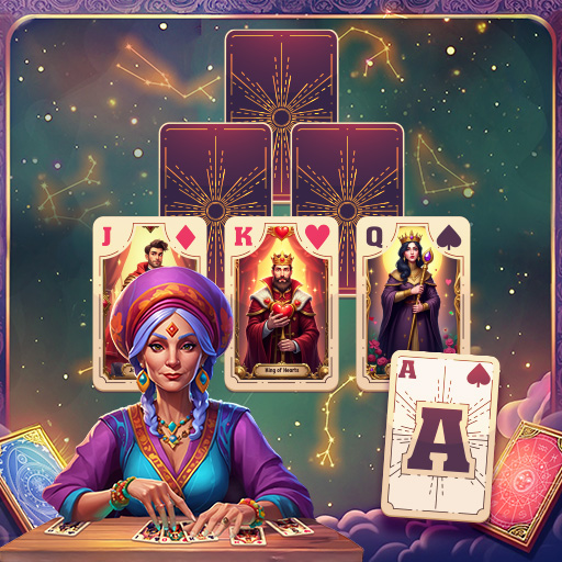 Fortune's Deck Solitaire online game screenshot