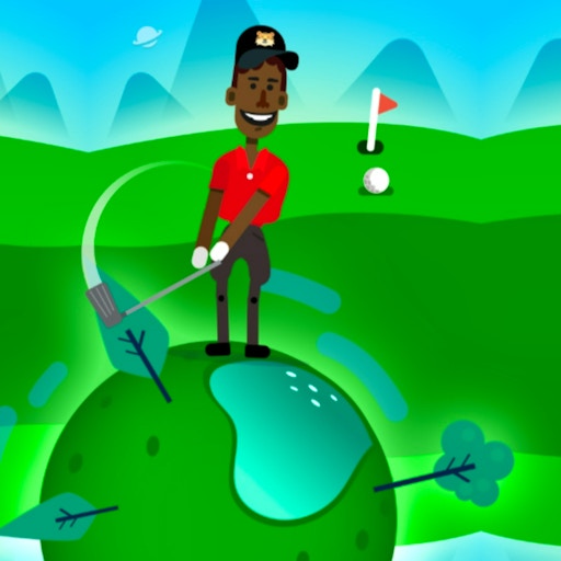 Golf Orbit online game screenshot