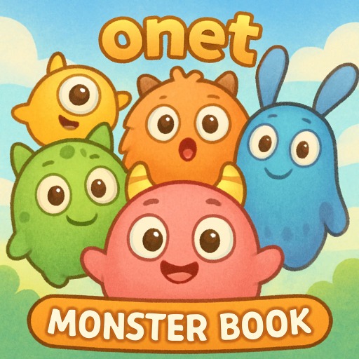 Onet Monster Book online game screenshot