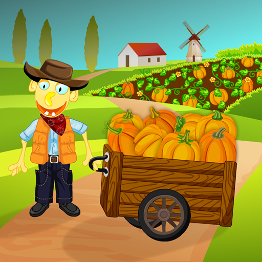 Pumpkin Patch Halloween online game screenshot