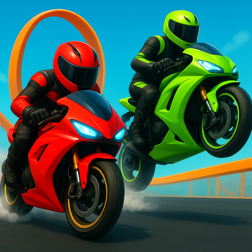 Crazy Bike Stunts PvP game