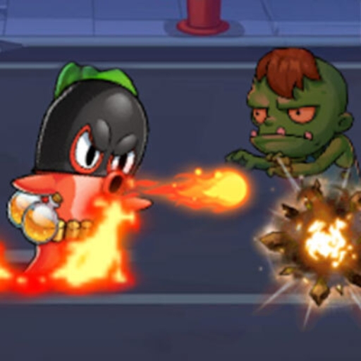 Pinball Zombie Defense game screenshot