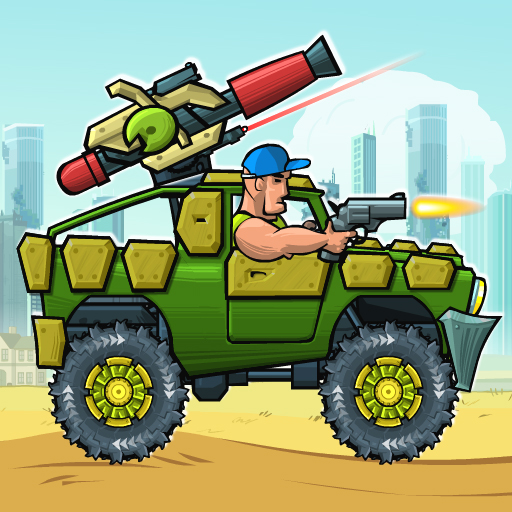 Alien racing shooter game Mad Day vehicle combat