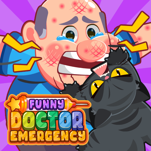 Funny doctor game treating patients in playful emergencies