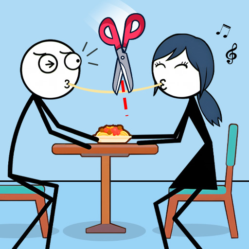 Skip Love brain teaser game funny stickman solving puzzle
