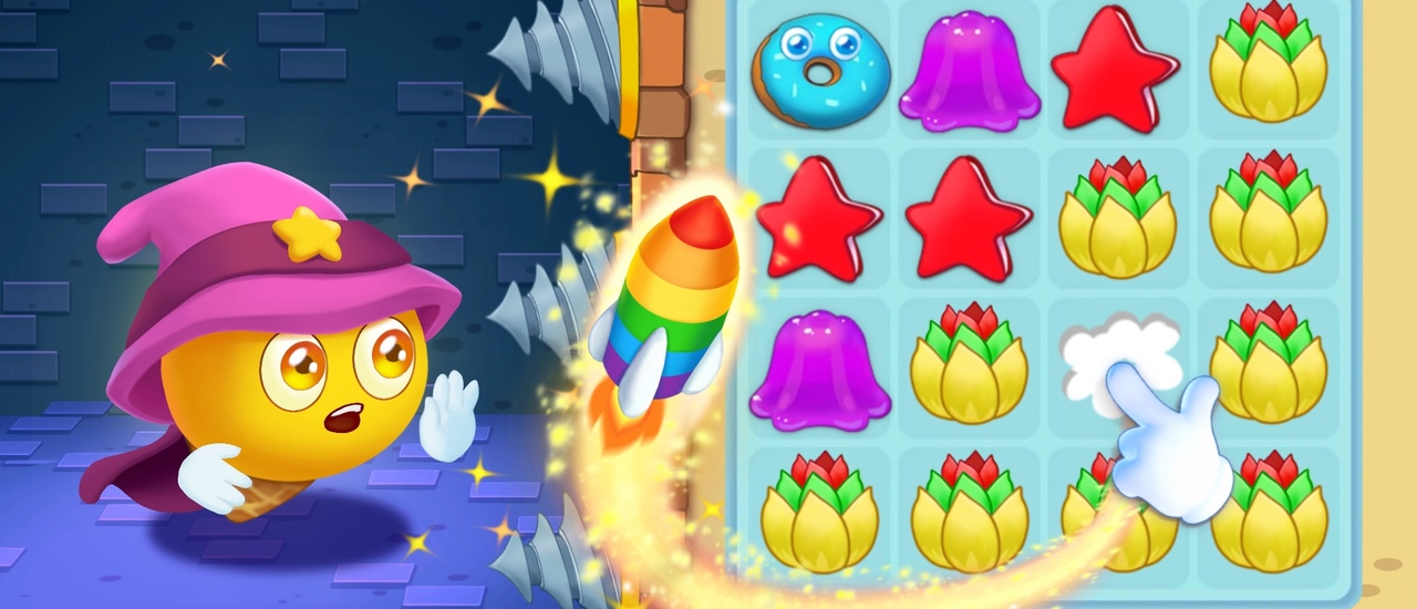 Candy Riddles colorful match 3 puzzle gameplay