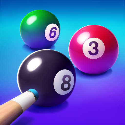 8 Ball Pool Challenge game billiards table with cue and balls
