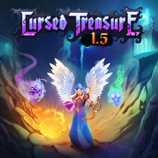 Cursed Treasure 1.5 game tower defense battle protecting three gems