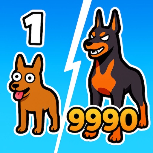 Dogs vs Aliens game with upgraded dogs battling alien enemies
