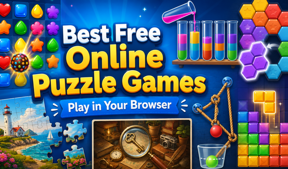 15 Best Free Online Puzzle Games You Can Play Right Now (2026)