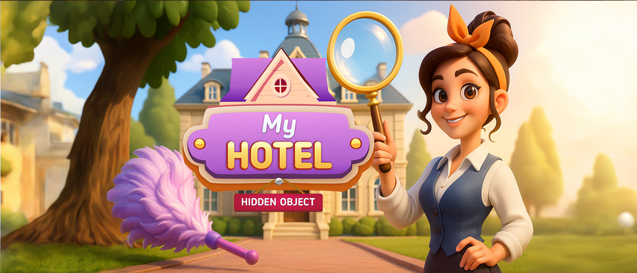 Hidden Objects My Hotel detailed hotel room search scene